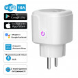Дистанційна Wi-Fi розетка з функцією моніторингу та вимірювання споживаної потужності до 16A Tuya (Smart Life) від Qiachip за 325грн (код товару: S16P)