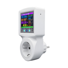 WiFi Розумна розетка до 16A з функцією захисту: Ватметр, реле напруги та циклічний таймер (Tuya Smart/Smartlife)