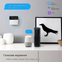 Настенный WiFi термостат на 220 вольт с LCD дисплеем и кнопочной панелью с подсветкой и внешним датчиком температуры на 3 метра для Tuya или SmartLife от Qiachip за 1 195грн (код товара: TUYATERMO)