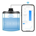 Беспроводной ультразвуковой WiFi датчик уровня воды в баке с функцией определения уровня жидкости для Tuya (SmartLife) от EACHEN за 1 565грн (код товара: WIFILEVEL)