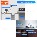 Вентильний електроклапан (електропривод) кульового крана газу, води з WI-FI додаток Tuya або Smart Life від CHINA за 1 035грн (код товару: WIFIVALVE2)