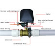 Вентильний електроклапан (електропривод) кульового крана газу, води з WI-FI додаток Tuya або Smart Life від CHINA за 1 095грн (код товару: WIFIVALVE2)