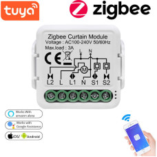 Zigbee пристрій керування двигуна (штор, ролети) для Tuya