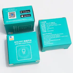 Малогабаритный WiFi вимикач для розумного будинку c таймером, Ewelink (середовище Sonoff)