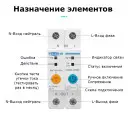 2-полюсний Wi-Fi вимикач з захистом витоків струму (ПЗО) та потужності й напруги на Din рейку, 220В до 63А Ewelink (середовище Sonoff) від TOMZN за 1 245грн (код товару: SMT2)