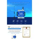 GSM контролер c датчиком температури + вологості і контролем живлення, тривожними дзвінками і SMS RTU5023 від KING PIGEON за 3 095грн (код товару: RTU5023)