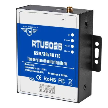 GSM контроллер c датчиком температуры и контролем питания RTU5026