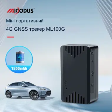 ML100G персональний портативний GNSS GSM GPRS трекер-локатор реального часу з акумулятором