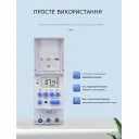 Программируемый цифровой таймер реле времени на DIN рейку с недельным программированием на 12/24 или 48 Вольт до 30 Ампер DC або AC от TOMZN за 315грн (код товара: AHC30A-12)