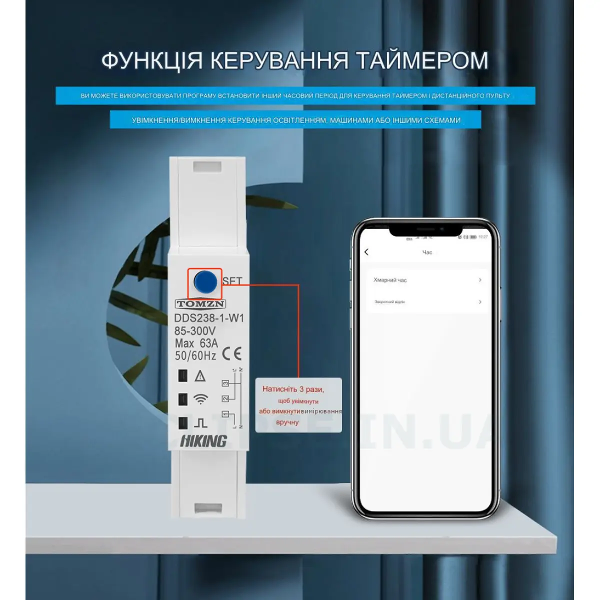 Wi-Fi выключатель с мониторингом напряжения-тока и защитой от ...