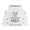 Трехфазный измеритель тока AC до 100A 40-500В на Din-рейку 3 в 1 амперметр с цифровым дисплеем от TOMZN за 325грн (код товара: TO-3A)