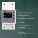 1-но фазный 2-полюсный WiFi счетчик с графиками мониторинга напряжения/ тока/ мощности/ Квт-Ч с цветным экраном и защитами перенапруг/надтоков/ утечки соотношений Tuya (Smart Life) от TOMZN за 1 095грн (код товара: TOMPD-63LW)
