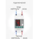 Пристрій захисту від перенапруги і струму з ПЗВ (УЗО ) від 10 мА на DIN рейку 220В до 63А LED дісплеєм та звуковим сповіщенням від TOMZN за 715грн (код товару: TOMPD-63SL)