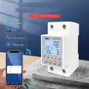1-но фазний WiFi електролічильник з LCD дисплеєм з підсвітленням та захистом на 220 Вольт 65 А додаток Tuya (Smart Life) від TOMZN за 845грн (код товару: TOMPD-63WIFI)
