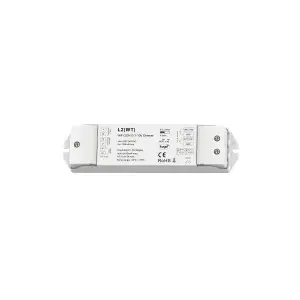 Дистанційний LED контролер-димер L2(WT) на100-240В на 2 канали та виходом 0/1-10В з підтримкою пульта та Wi-Fi з додатку Tuya або Smart Life