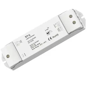 Дистанційний LED контроллер-диммер Skydance V1-L на 12-24 Вольт до 15 Ампер з пультом