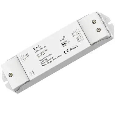 Дистанционный LED контроллер-диммер Skydance  V1-L на 12-24 Вольт до 15 Ампер с пультом