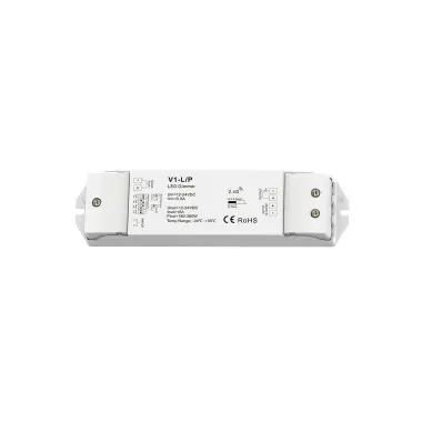 Дистанционный LED контроллер-диммер до 8 кГц Skydance V1-L/P на 12-48 Вольт до 15 Ампер с пультом