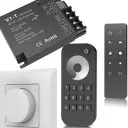 Дистанційний LED контроллер-диммер Skydance V1-T на 12-24 Вольт до 20 Ампер з пультом від SKYDANCE за 745грн (код товару: V1T)