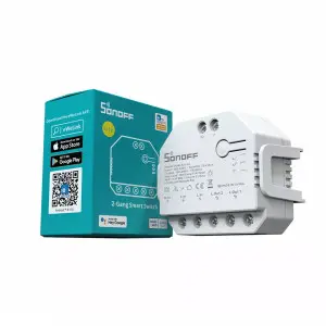 Sonoff DualR3 Lite Двоканальний інтелектуальний перемикач