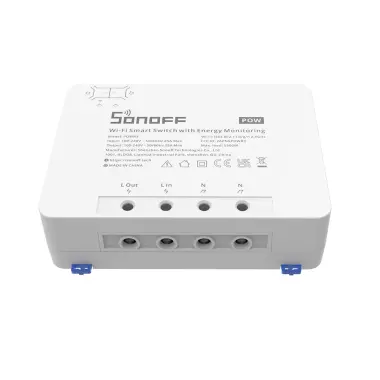 Sonoff Pow R3 WiFi Выключатель - с функцией измерения  потребляемой мощности до 25 Ампер (5500Вт)