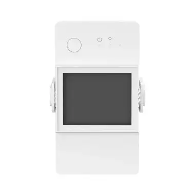 Sonoff Pow Elite WiFi Выключатель - с функцией измерения напряжения, тока до 16A или 20А и потребляемой мощности (обновлённая версия) с LCD дисплеем