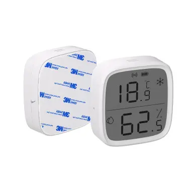 SONOFF SNZB-02D – беспроводной умный Zigbee датчик температуры и влажности на батарейке с LCD дисплеем и батарейкой
