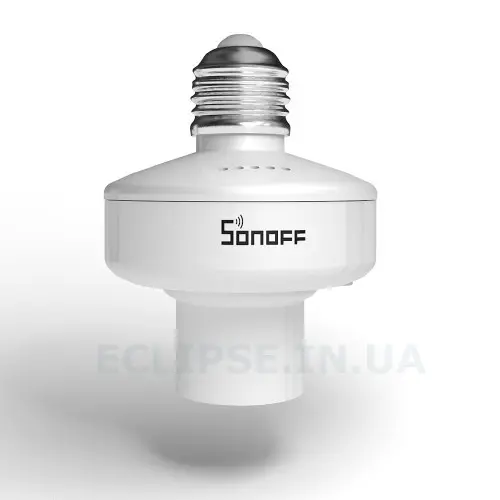 Sonoff Slampher R2 433МГц+WiFi Управляемый Беспроводной Патрон Для Лампы E27 от SONOFF за 695грн (код товара: SL433R2)