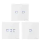 Sonoff TX T0 Сенсорний WiFi Настінний Вимикач від 1 до 3 кнопок з підсвічуванням, білий EU, без радіо 433МГц від SONOFF за 685грн (код товару: TXT0)