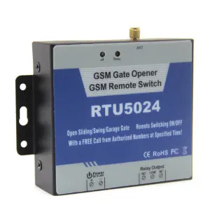 Одно-канальне GSM реле на 9-24 В RTU5024 для мереж 4G (LTE) 3G та 2G одночасно