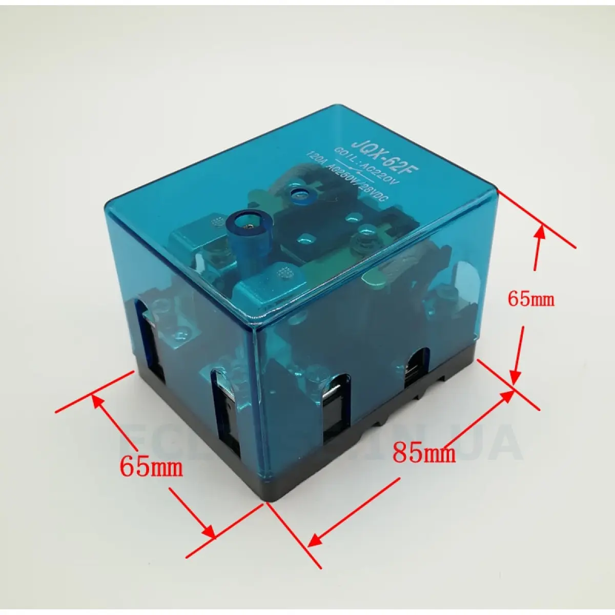 Електромагнітне реле високої потужності на 80 Ампер 220 Вольт 2-х ...