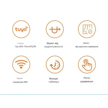 1-но фаний автомат MCB WIFI выключатель на Din рейке 220-240В на 32 или 63 Aмпера для Tuya или Smart Life