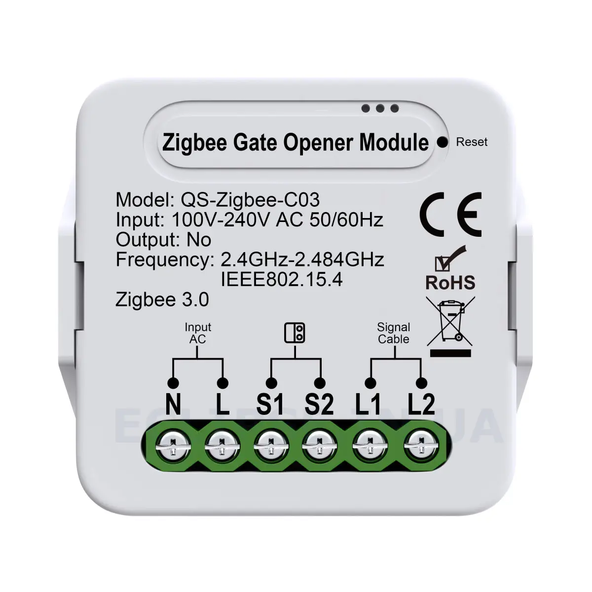 Zigbee пристрій відкривання/закривання та моніторингу стану дверей